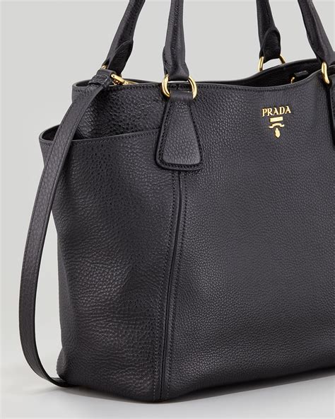 prada tote with side pockets|Prada work tote.